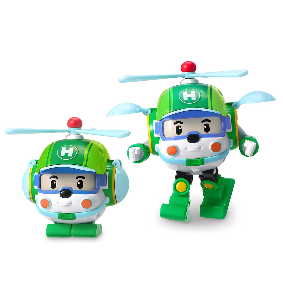 Robocar Poli Helly transforming helicopter for safe, engaging toddler play