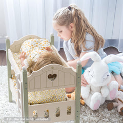 ROBOTIME bed bell and mesh cover create cozy play ambiance