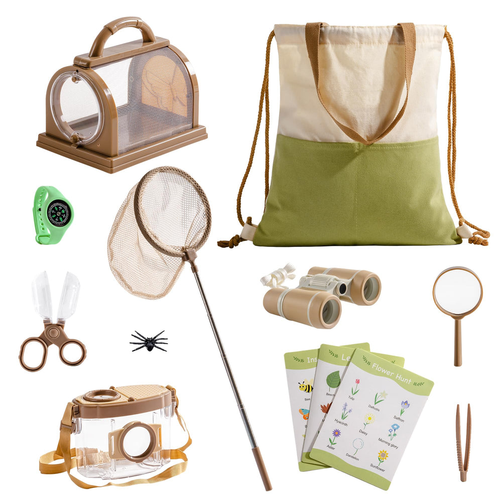 ROBOTIME Explorer Kit binoculars for easy outdoor wildlife viewing.