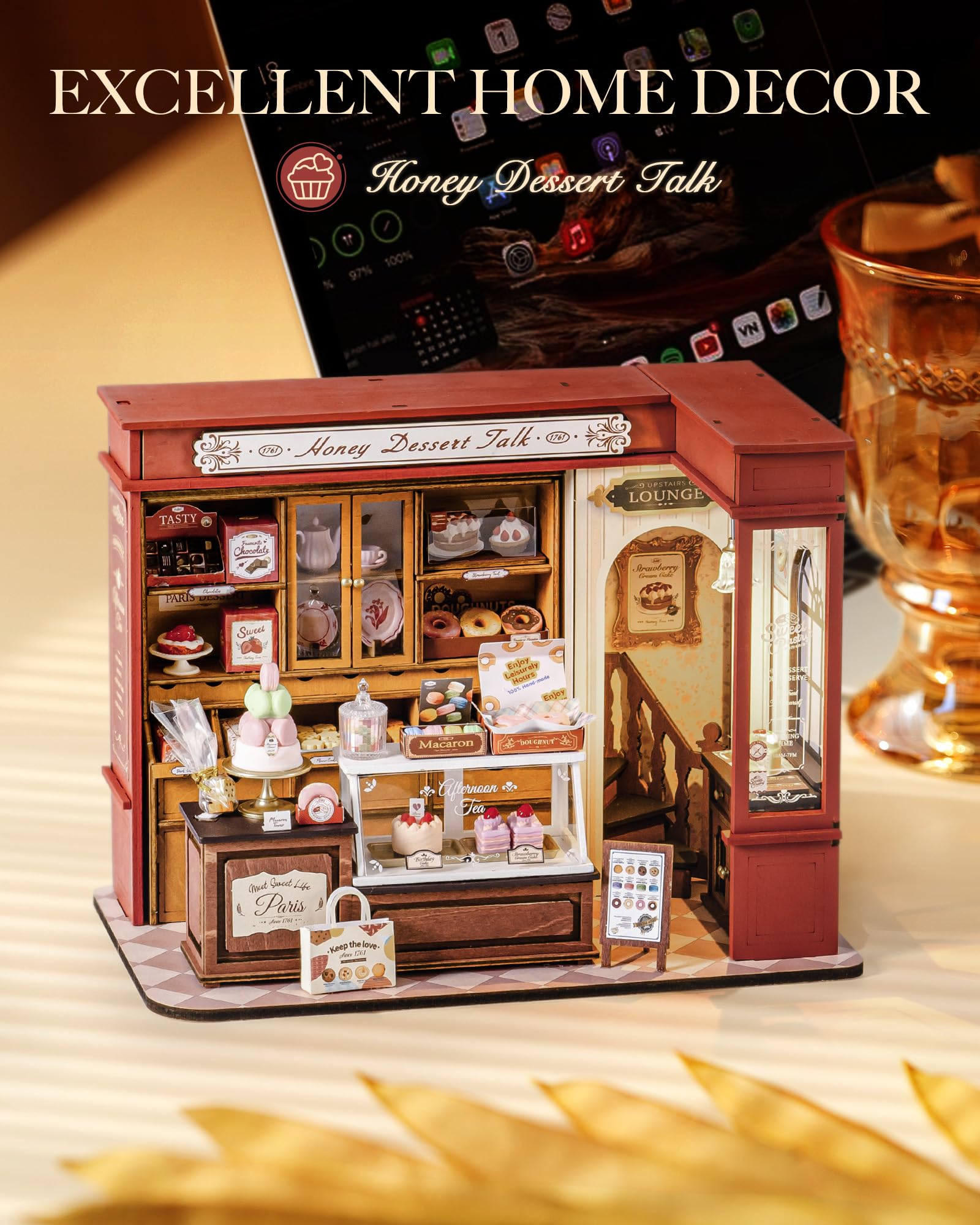 Robotime Honey Dessert Talk gift-ready box sparks imaginative gifting.