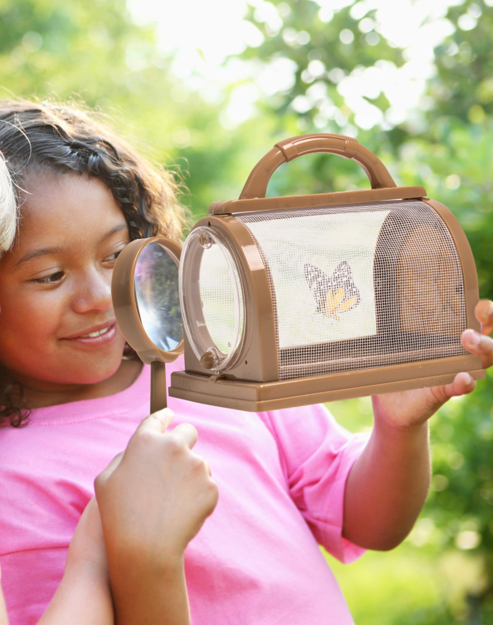 ROBOTIME Kids Explorer Kit clamp for precise bug handling during play