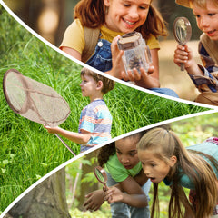 ROBOTIME Kids Explorer Kit nature cards for guided backyard discoveries