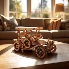 ROBOTIME MC801 paint-friendly option lets you customize the wood finish