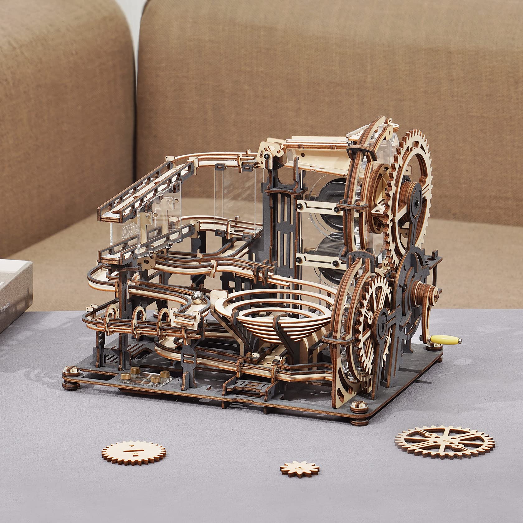 ROBOTIME metal balls 10-pack included for complete marble run