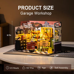 ROBOTIME unboxed kit with tools ready for gifting and creativity