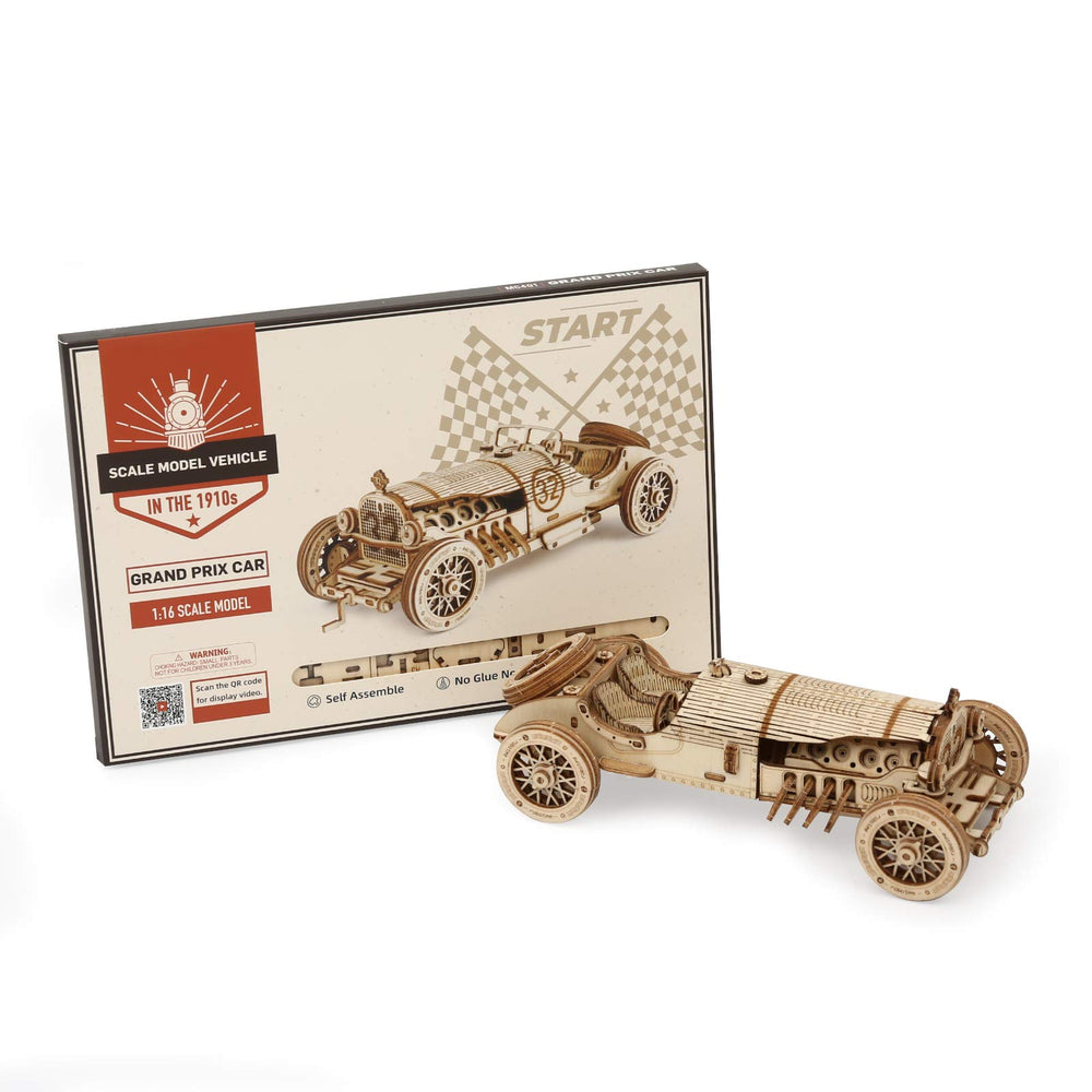 ROBOTIME gift-packaging option makes this DIY model a thoughtful present.