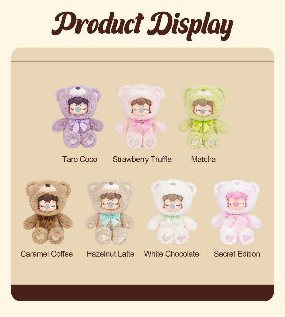 Robotime Nanci seven-inch plush for desk or shelf.