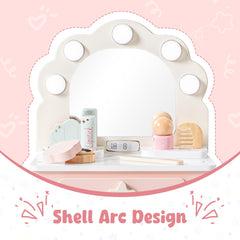 ROBOTIME pretend makeup set sparks creative role-play for little girls.
