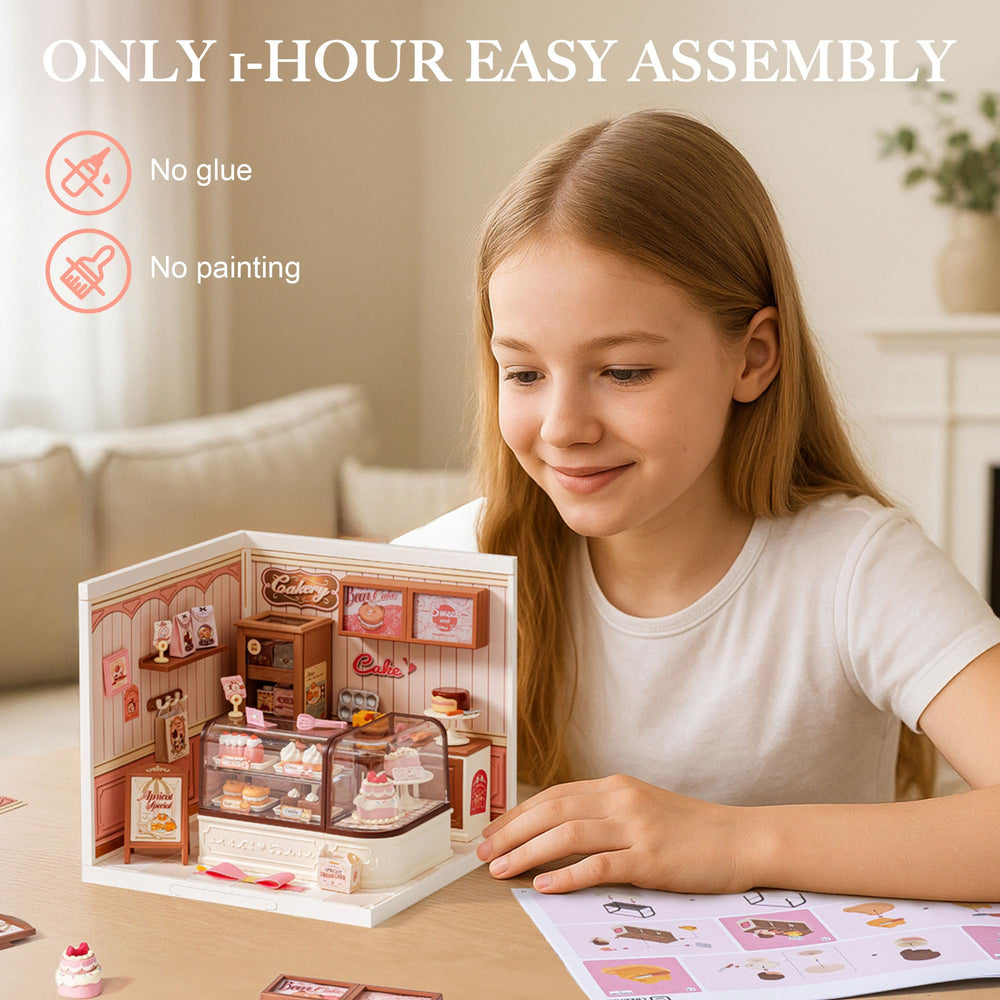 Robotime gift-ready kit delights teens and adults who love crafts and miniatures