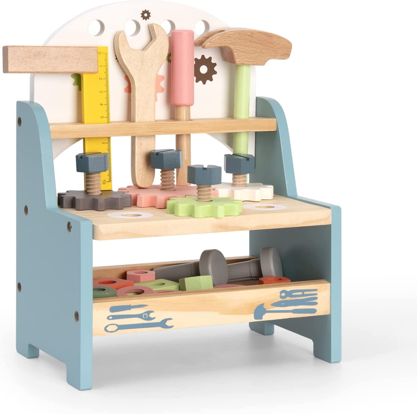 ROBOTIME tool bench top surface for imaginative building play