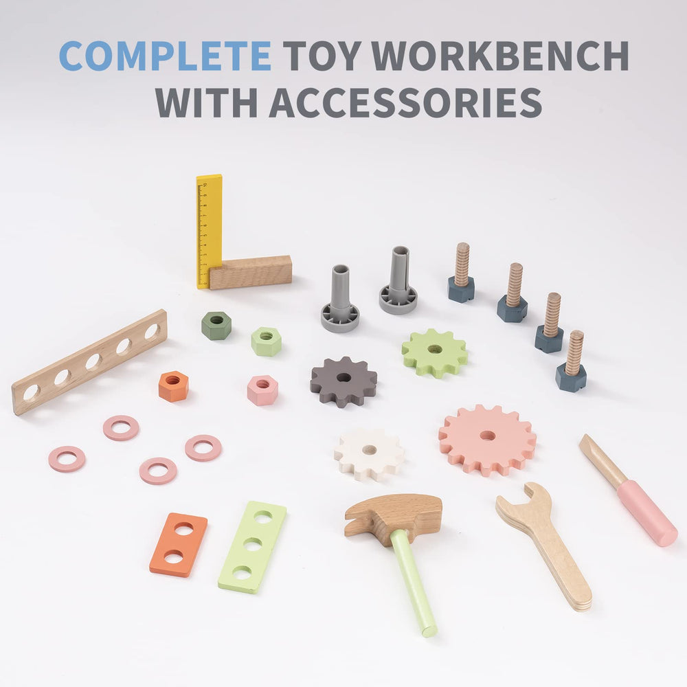 ROBOTIME wooden wrench supports hands-on problem solving during playtime
