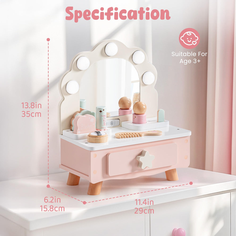 ROBOTIME triple-light settings create cozy ambiance during playtime.