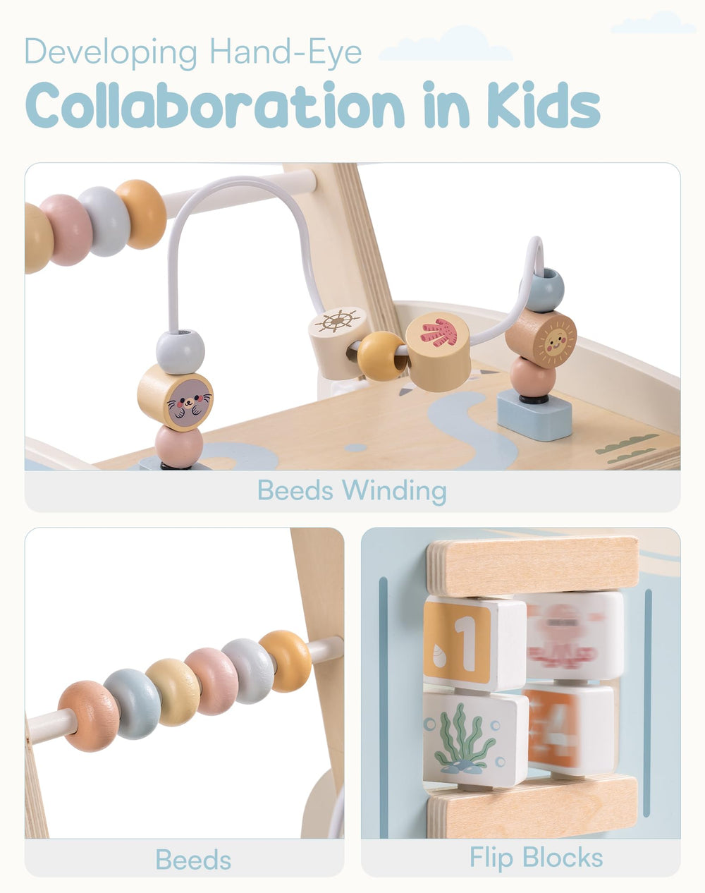 Robotime Vacation Bus Walker maze activity prompts problem solving and focus
