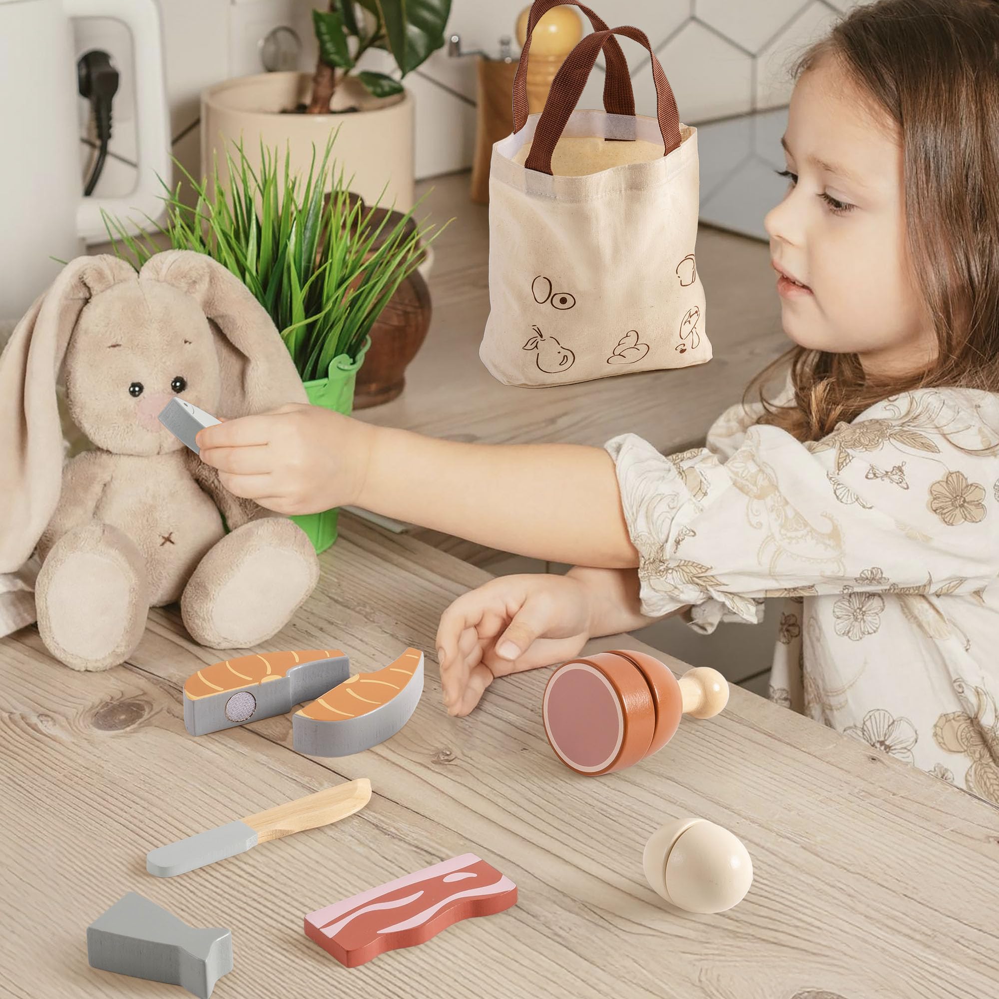 ROBOTIME storage bag for quick cleanup and play on the go