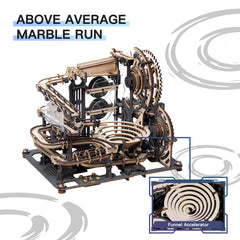 ROBOTIME wooden puzzle frame detail highlighting laser-cut precision
