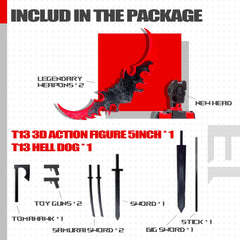 ROBTDUUMY Titan 13 detailed surface texture enhances realism.
