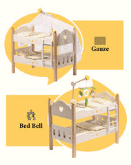 ROBUD fits dolls under 20 inches for comfortable resting and play.