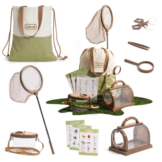ROBUD Kids Explorer Kit bag for easy packing and on-the-go outdoor adventures.