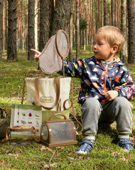 ROBUD Kids Explorer Kit extendable net for quick bug catching on nature walks.