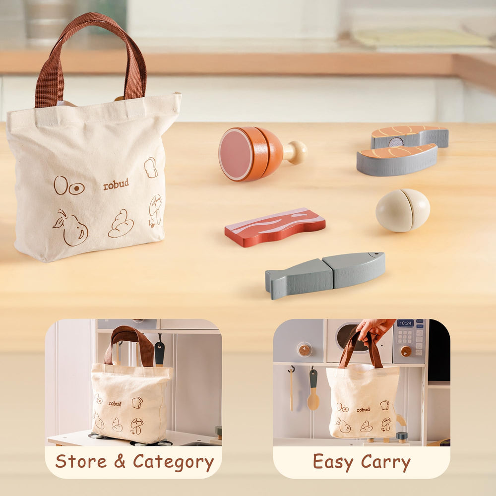 ROBUD storage bag for quick cleanup and organized play sets.