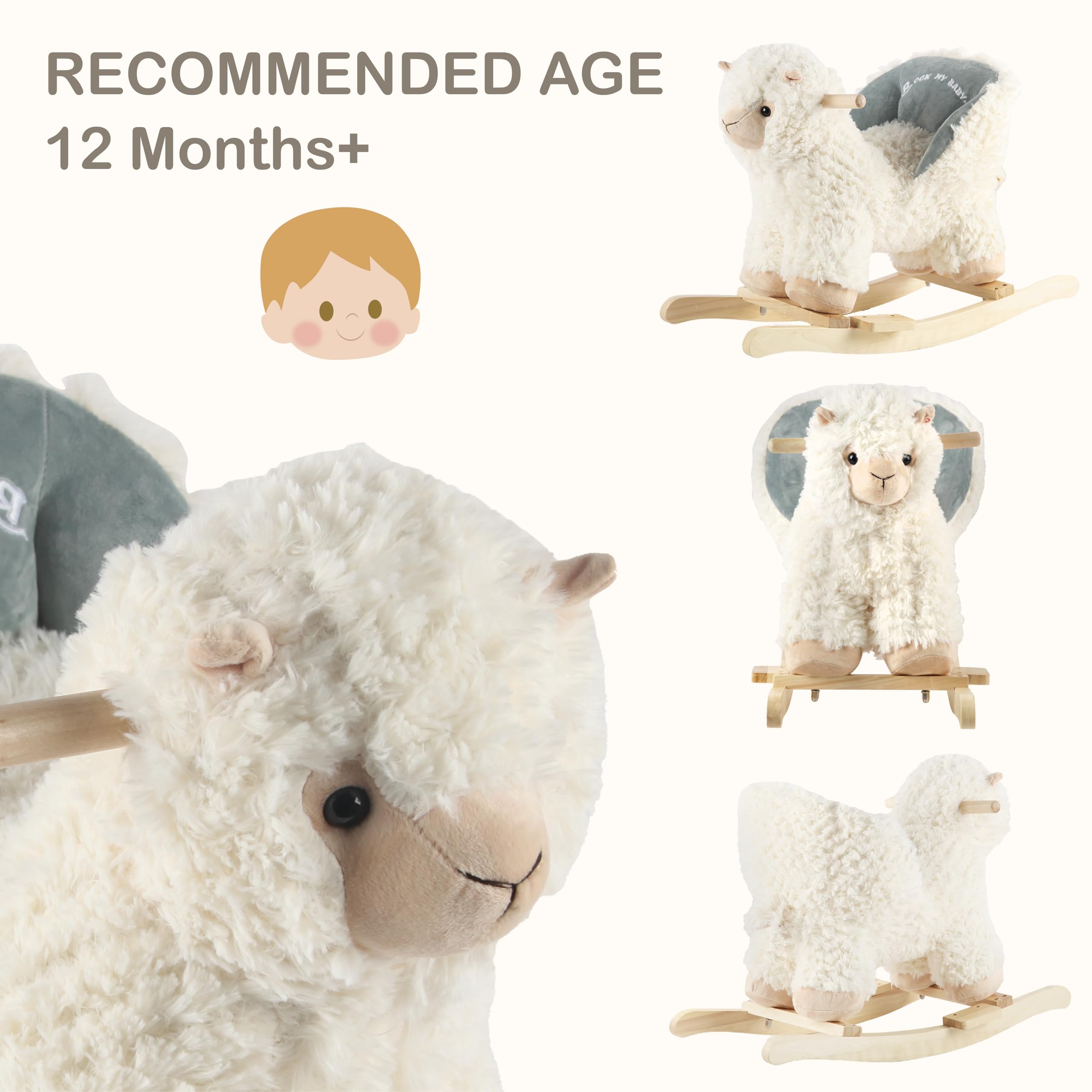 Rock My Baby assembly guide included for quick, caregiver-friendly setup.
