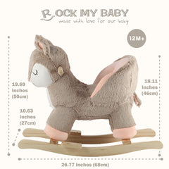 Rock My Baby compact dimensions fit small rooms.