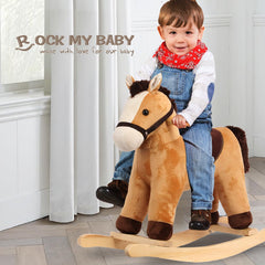Rock My Baby suede saddle and velvet look blend vintage style.