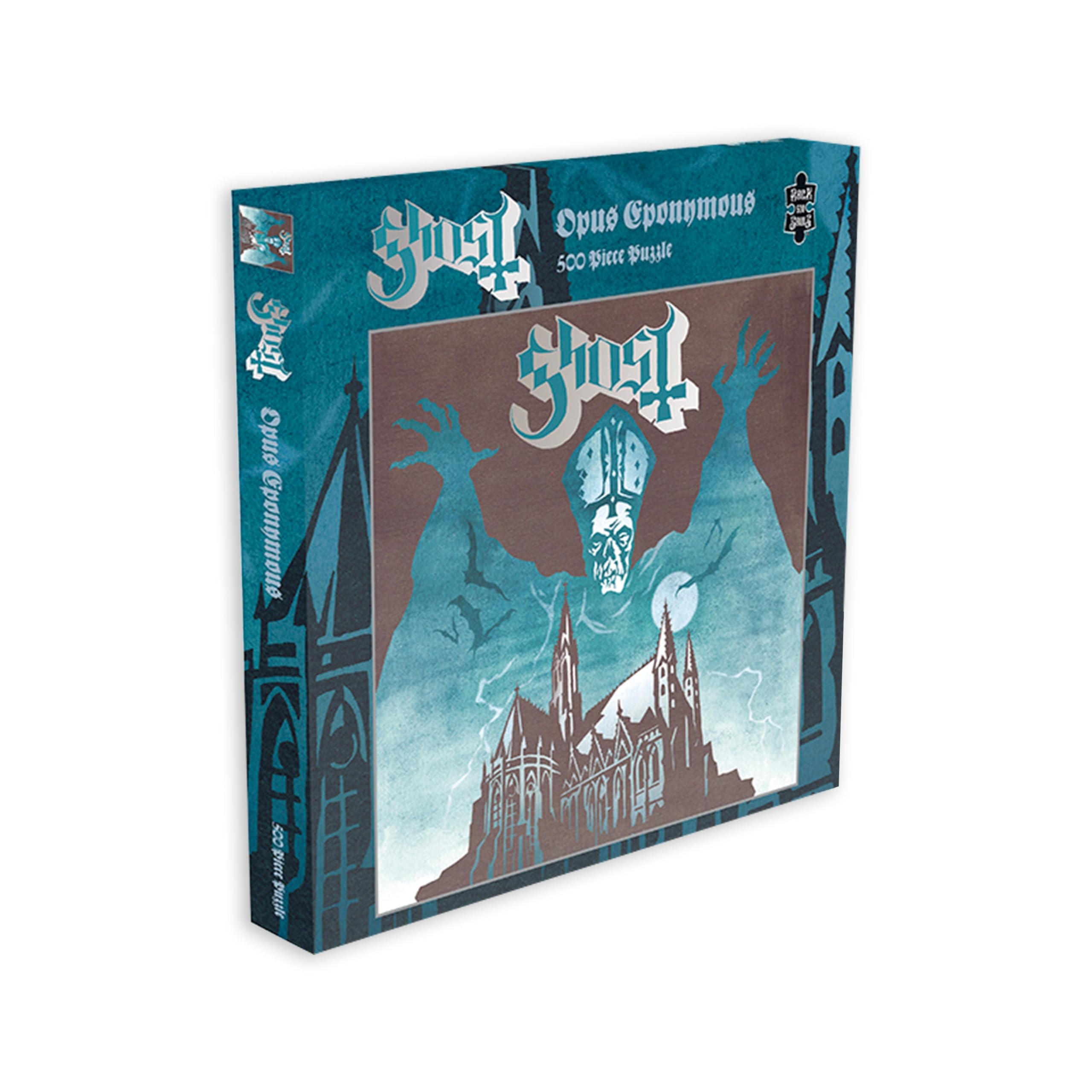RockSaws Ghost Opus 500-piece cover art puzzle for immersive solving