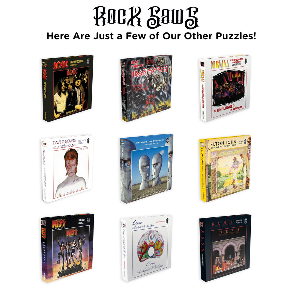 RockSaws Ghost Opus frame-ready puzzle for proud showcased art