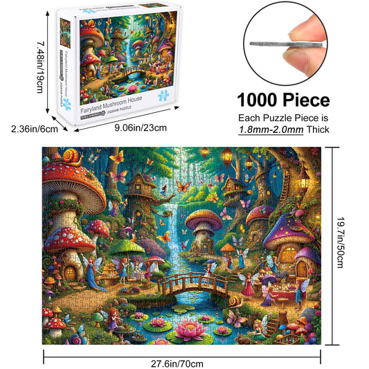 Rocorose elves picnic scene puzzle sparks imagination during cozy weekends.