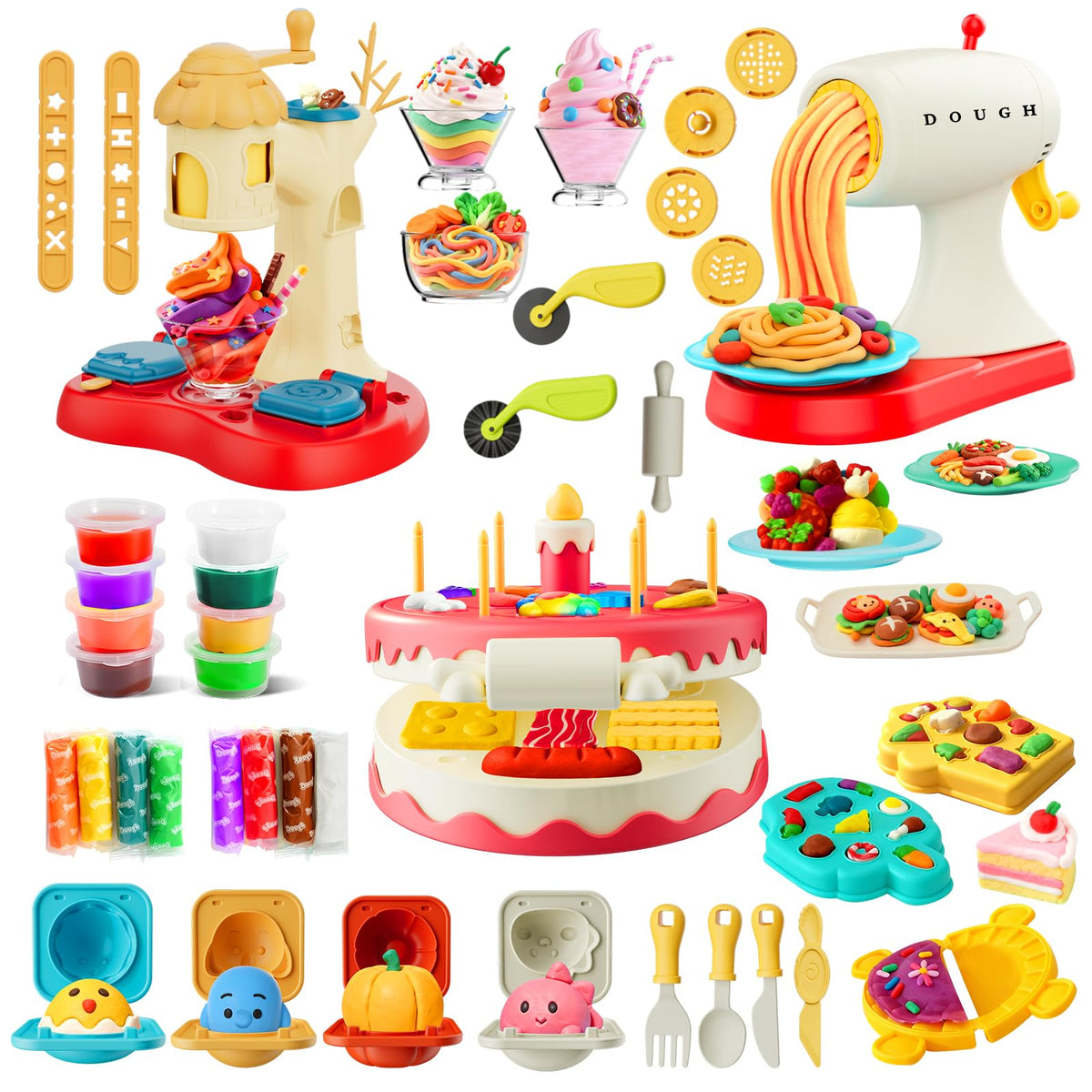 Rodsucs 4-in-1 dough set with ice cream maker fuels imaginative pretend play