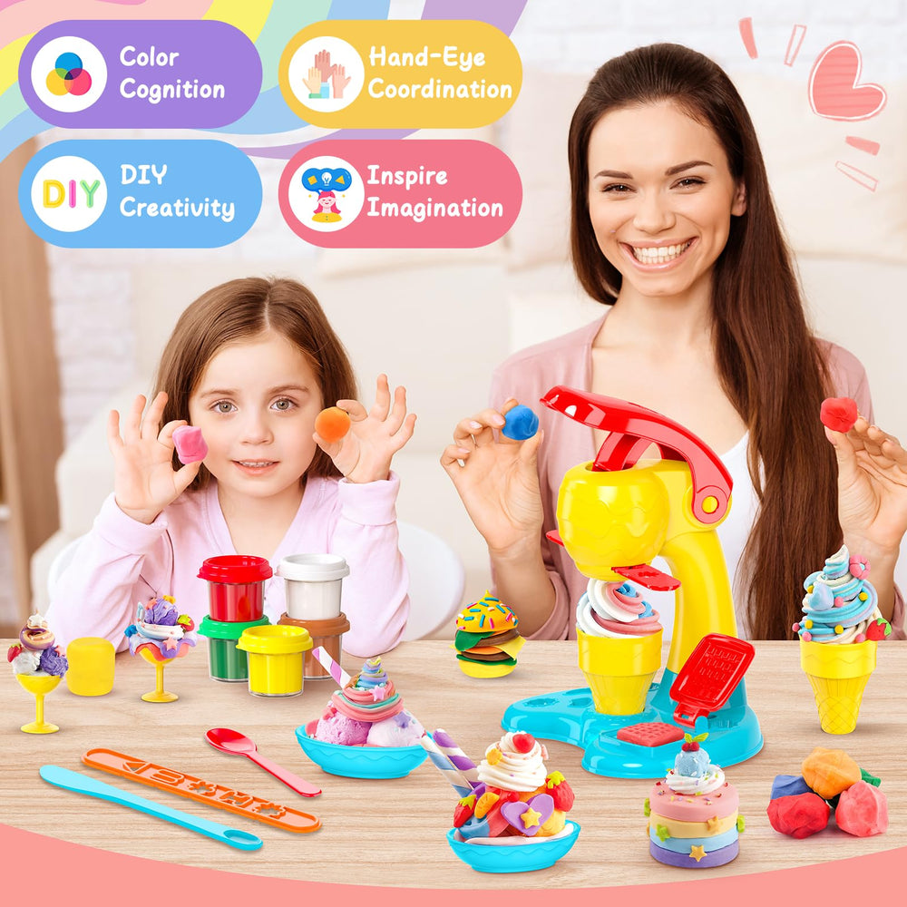 Rodsucs kids arts crafts dough set supports creative storytelling through building