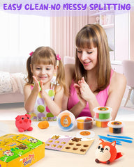 Roewioka pre-portioned clay pieces simplify setup and reduce waste.