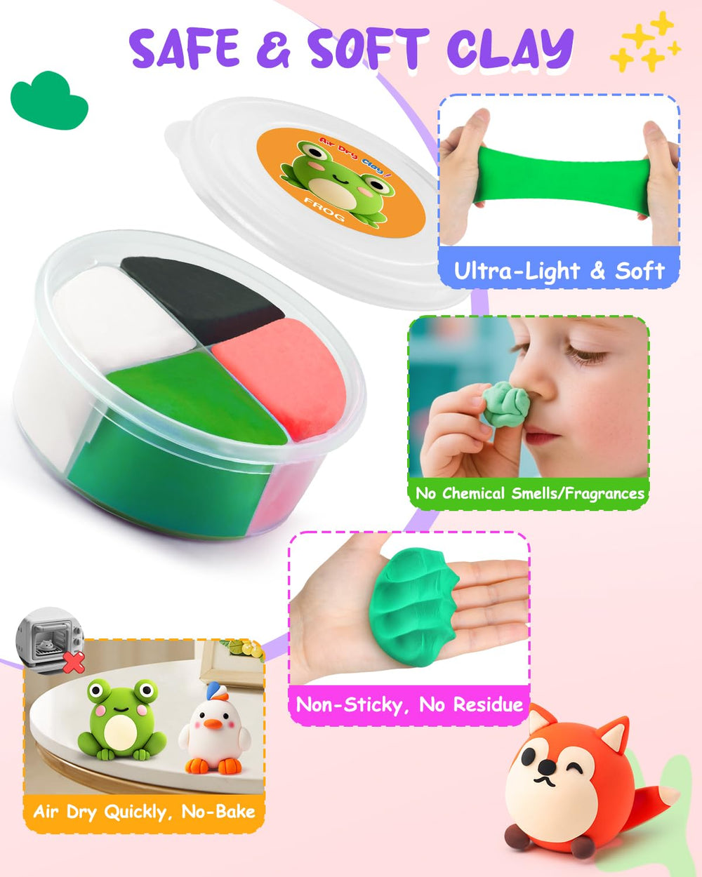 Roewioka sealed boxes preserve moisture and freshness for longer play.