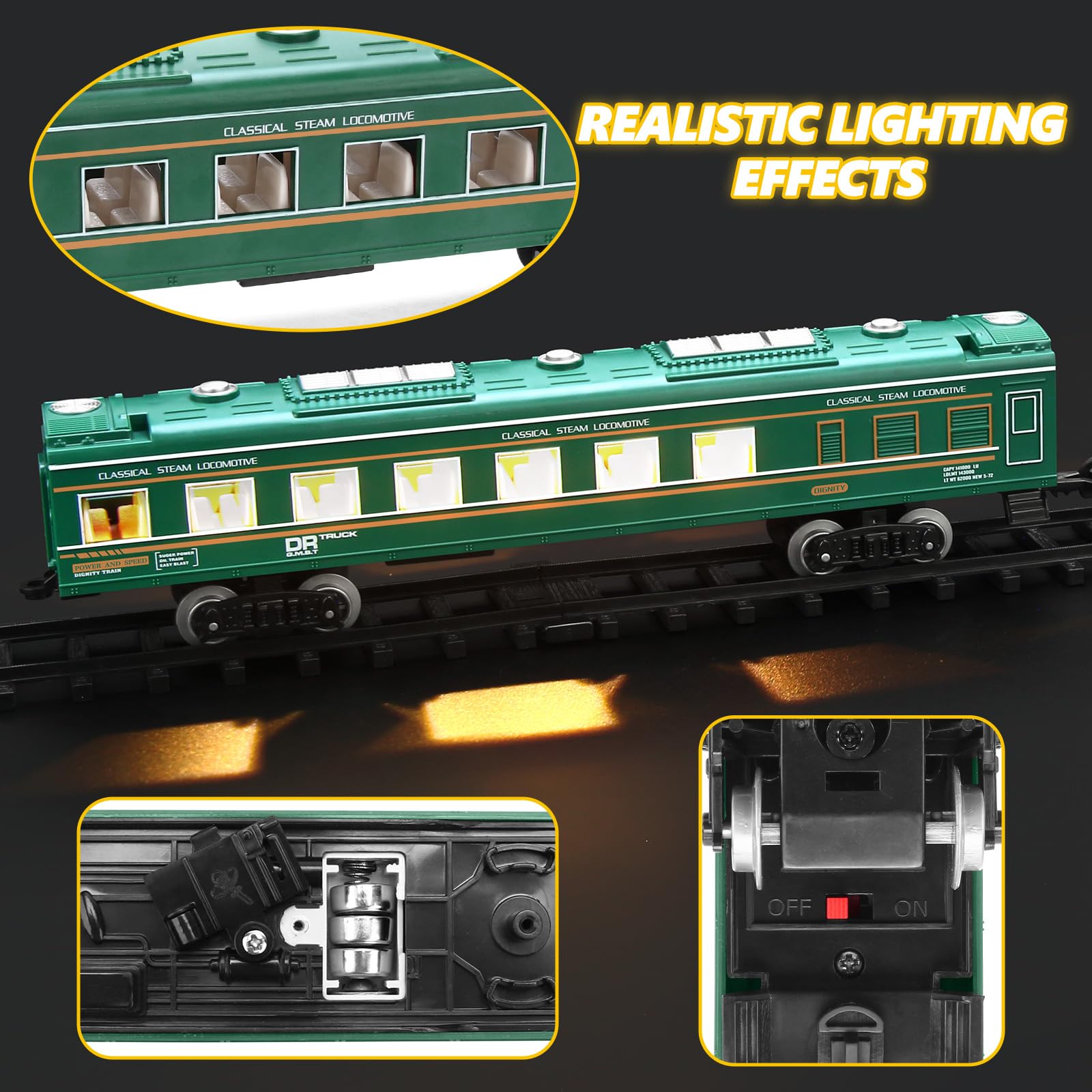 ROGALALY coal car detail enhances authentic freight play.