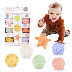 ROHSCE Sensory Balls: vibrant colors and textures stimulate visual tracking