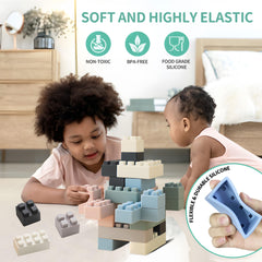 ROHSCE silicone blocks durable food-grade material for long-lasting safe play