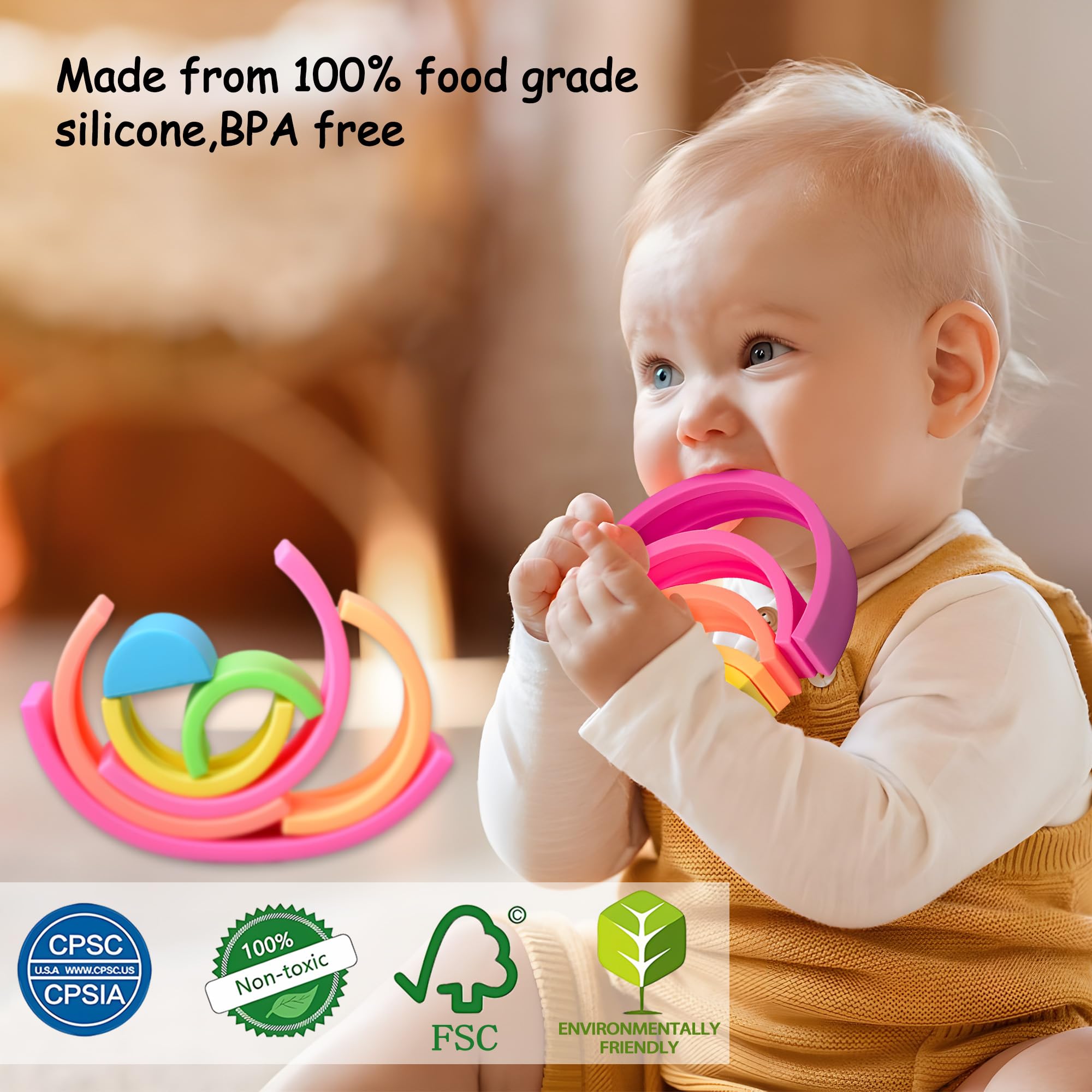 ROHSCE easy-clean design cleans quickly after playtime.