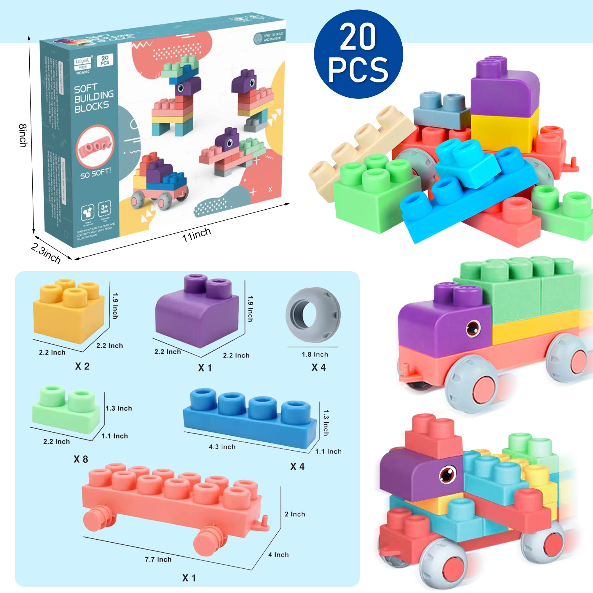 ROHSCE blocks arrive in a gift ready pack for birthdays and holidays.