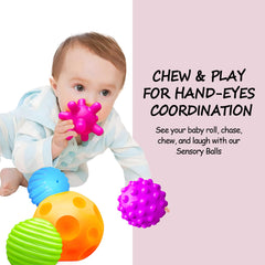ROHSCE soft, durable balls suitable for bath time and gentle play.