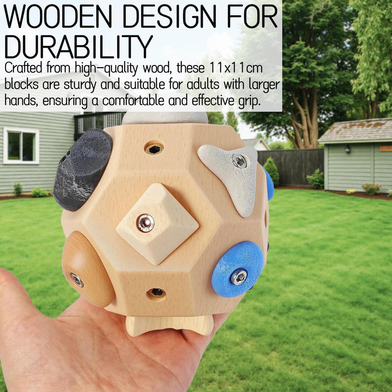 Roioiow climbing blocks presented as a versatile climber gift.
