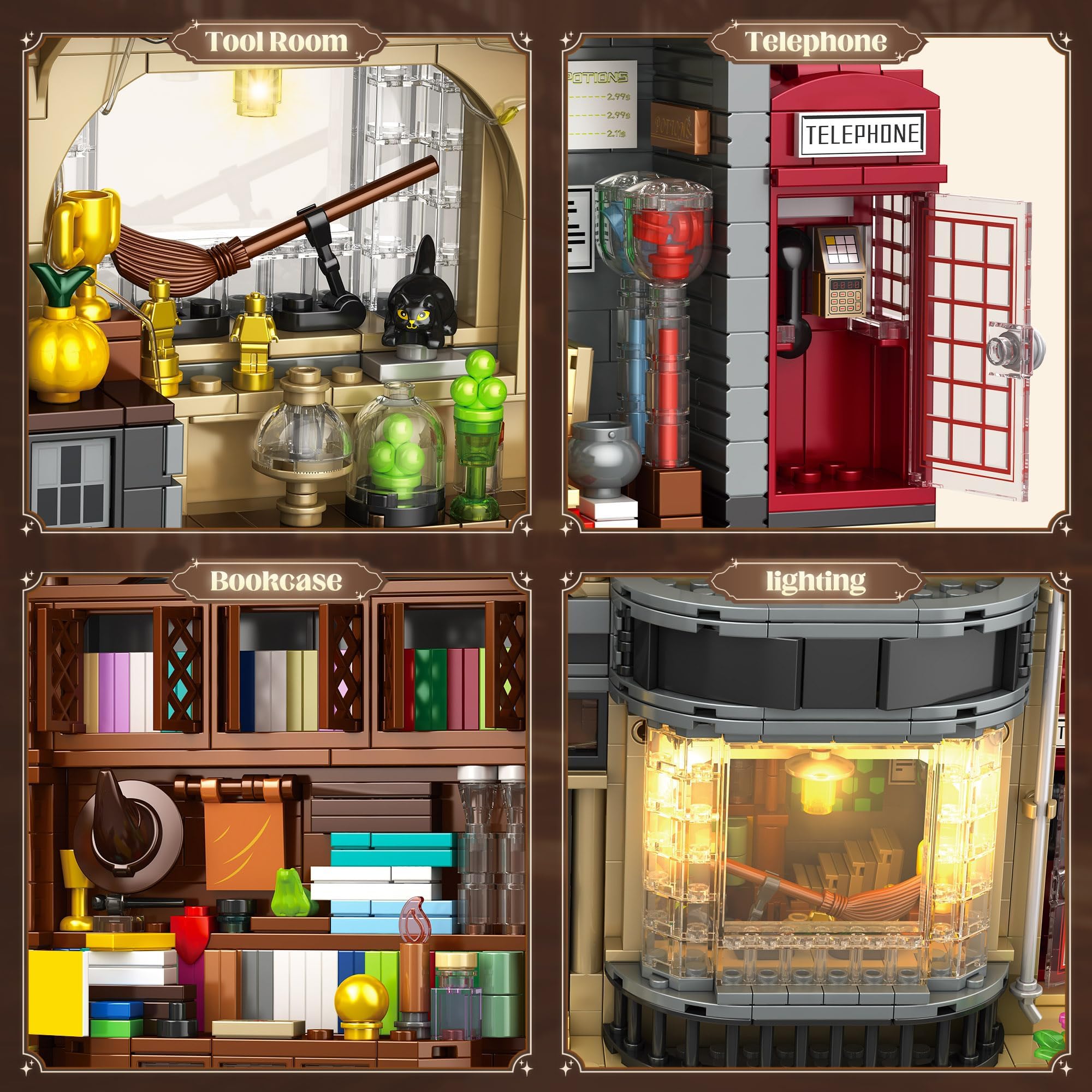 ROKAFU Magic Shop set merge mode showcases dynamic switching for varied play experiences