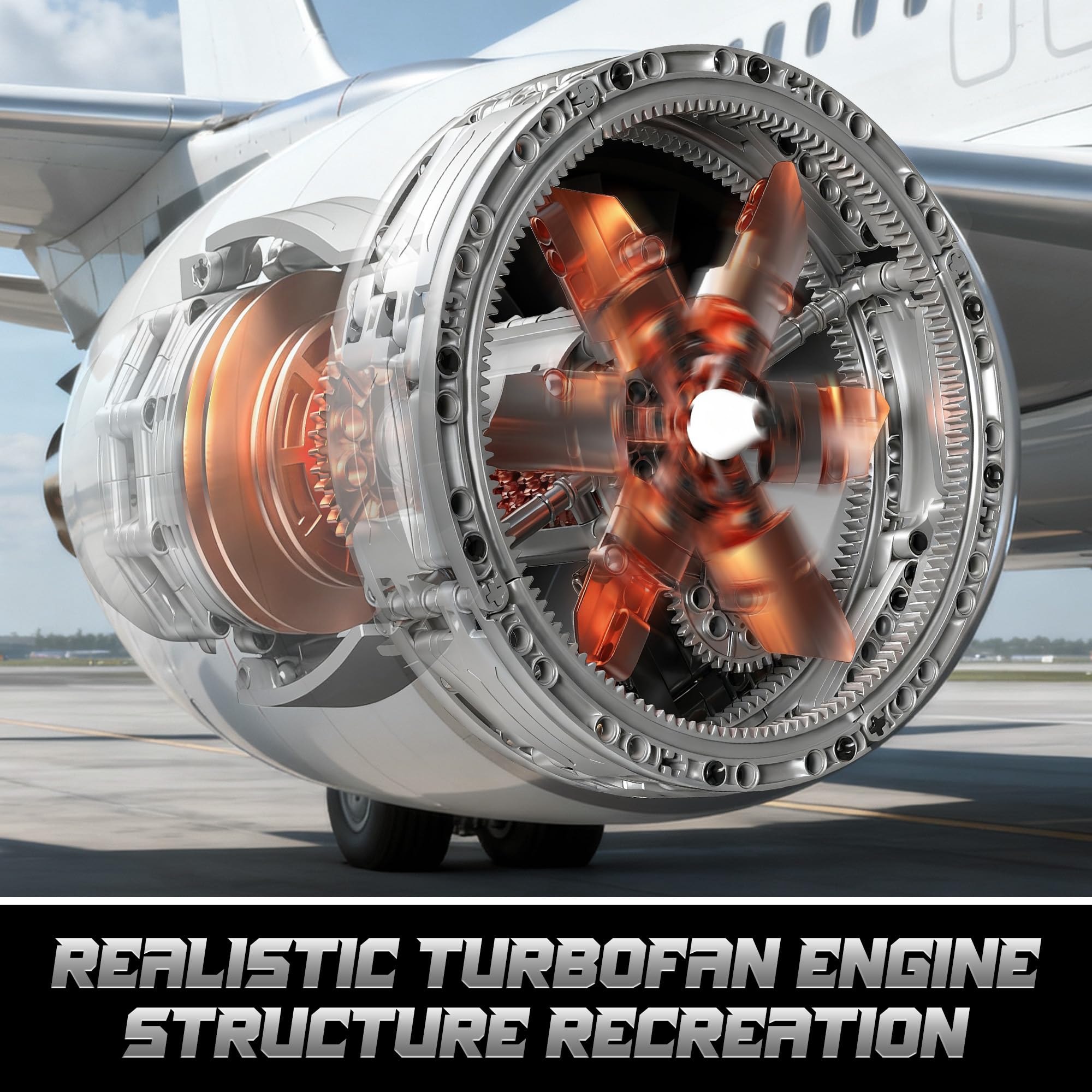 ROKAFU Turbojet compressor stages reveal precise mechanical design for curious builders.