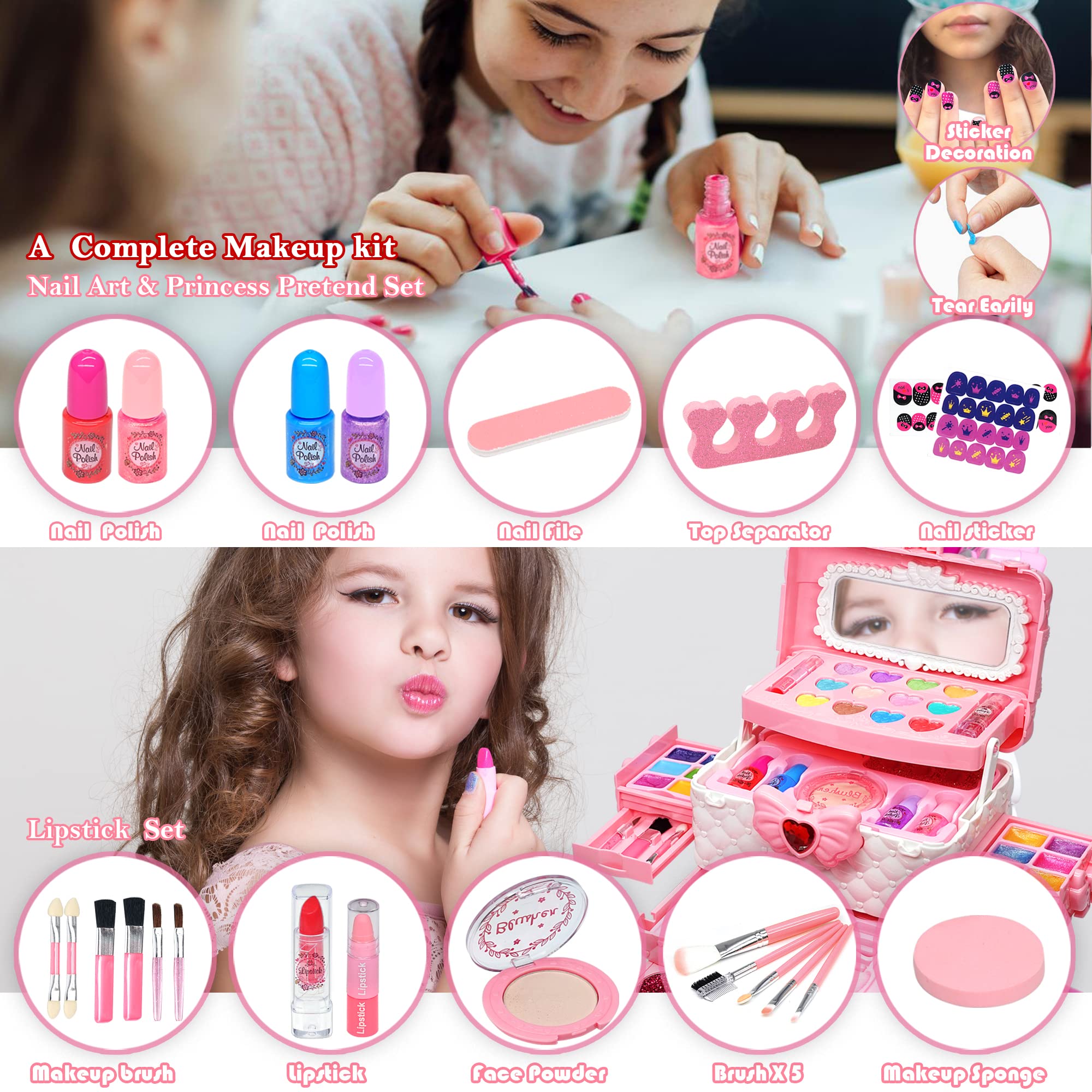 ROKKES nail polish adds fun accents during dress-up and role-play sessions