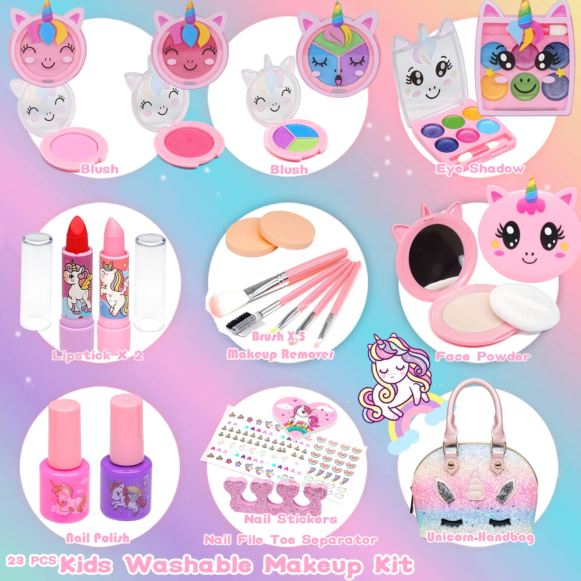 ROKKES blush and eye shadow colors inspire creative play.