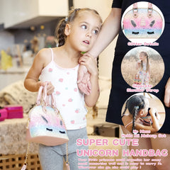 ROKKES unicorn bag keeps pieces organized for travel.