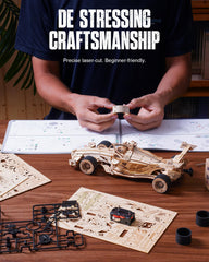 ROKR build instructions set highlights the engaging 5-hour challenge.