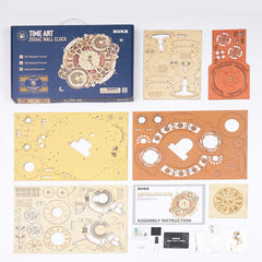ROKR 3D clock as a family project offers collaborative building and shared pride.
