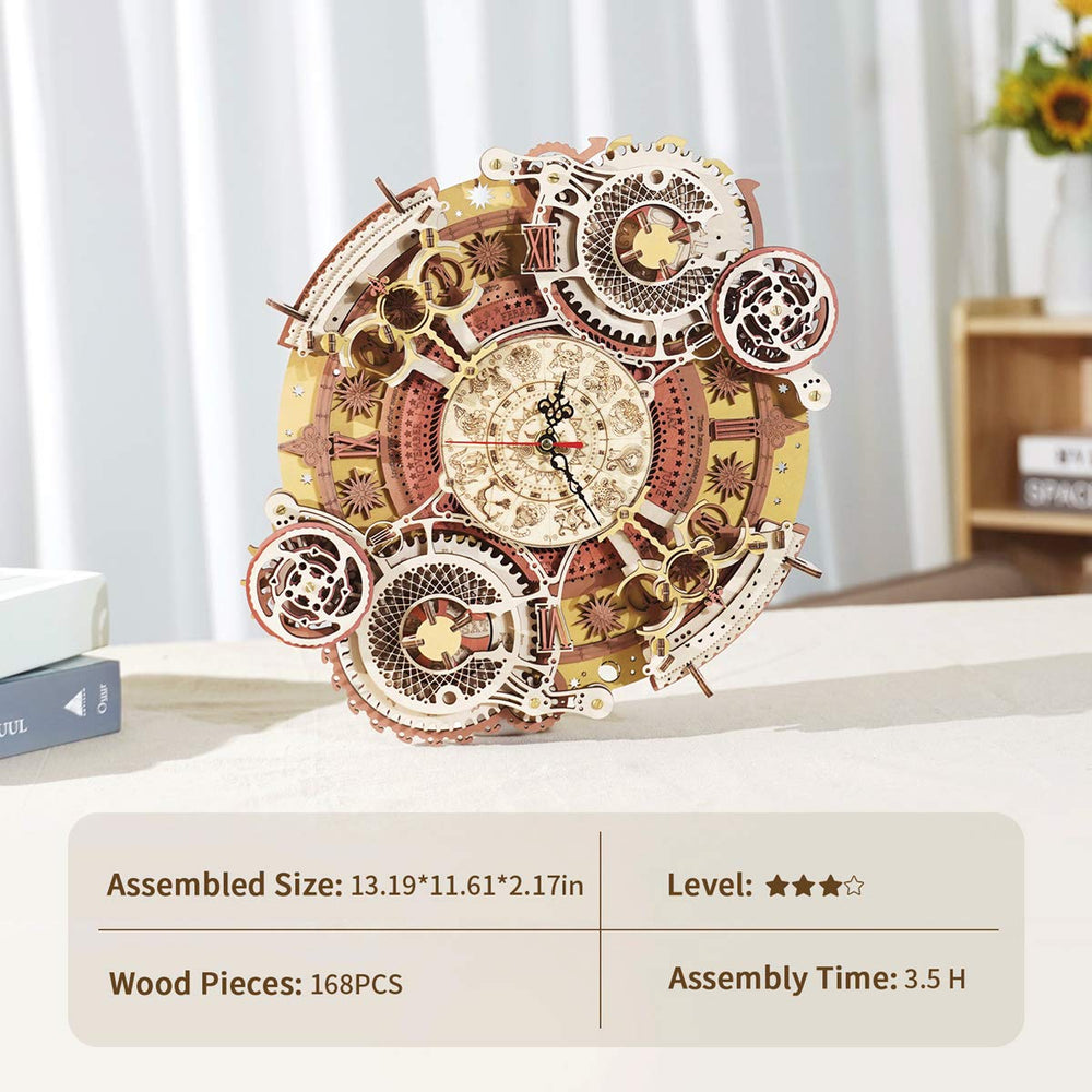 ROKR wall-hanging design makes setup simple with included nails and hook.
