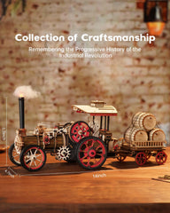 ROKR 3D puzzle illustrated assembly manual guiding step-by-step construction and confidence.